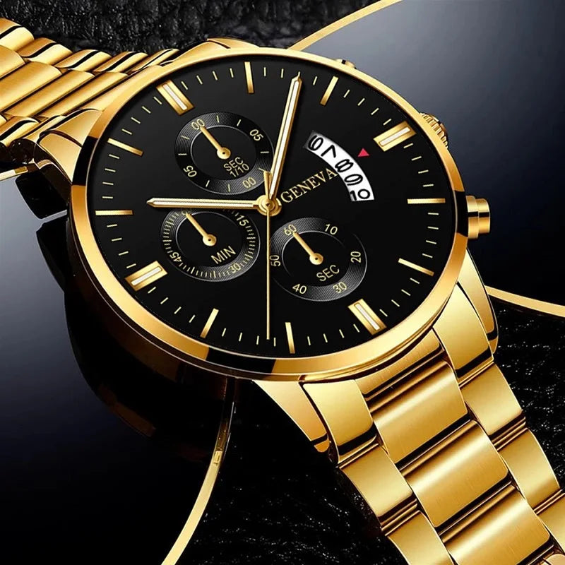 Fashion Men Watch Luxury Calendar Quartz Wrist Watch Mens Business Watches for Man Clock Montre Homme