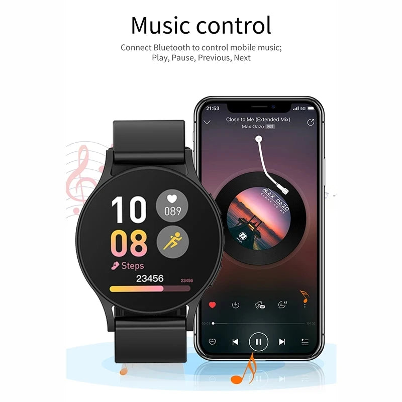 2025 New Bluetooth Call Smart Watch 6 Pro Heart Rate Custom Dials Sport Men Woman Smarthwhatch Health Monitor Smartwatch for Man