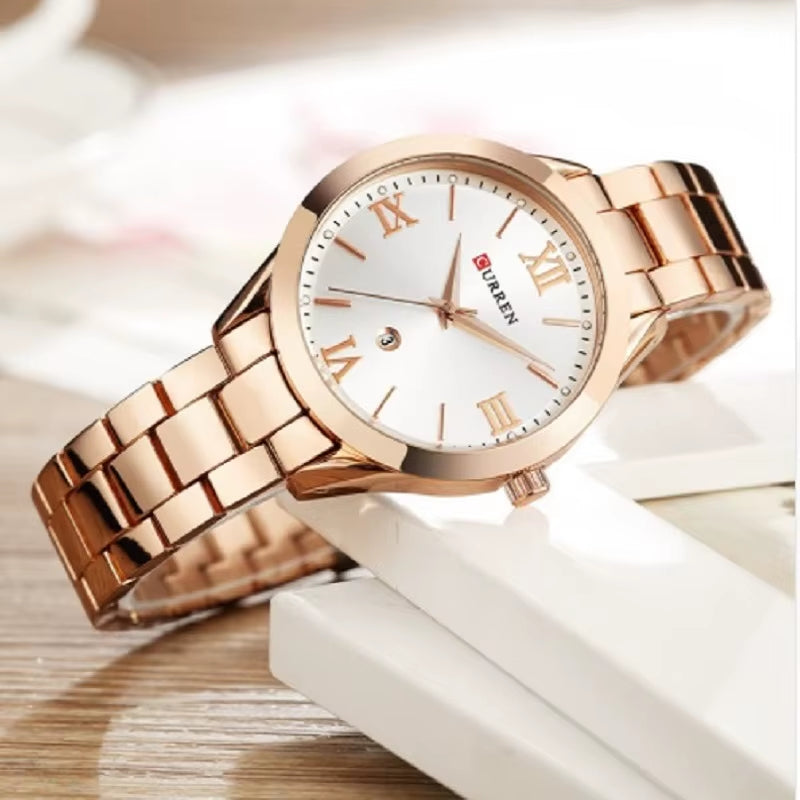 Watch Women Watches Ladies 9007 Steel Women'S Bracelet Watches Female Clock Relogio Feminino Montre Femme