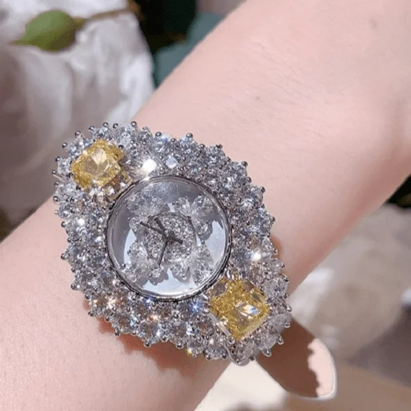 ZOCA Luxury Brand Woman Watch Qualities Diamond Watches Ladies Leather Brcalaet Elegant Montre Femme Watch for Women