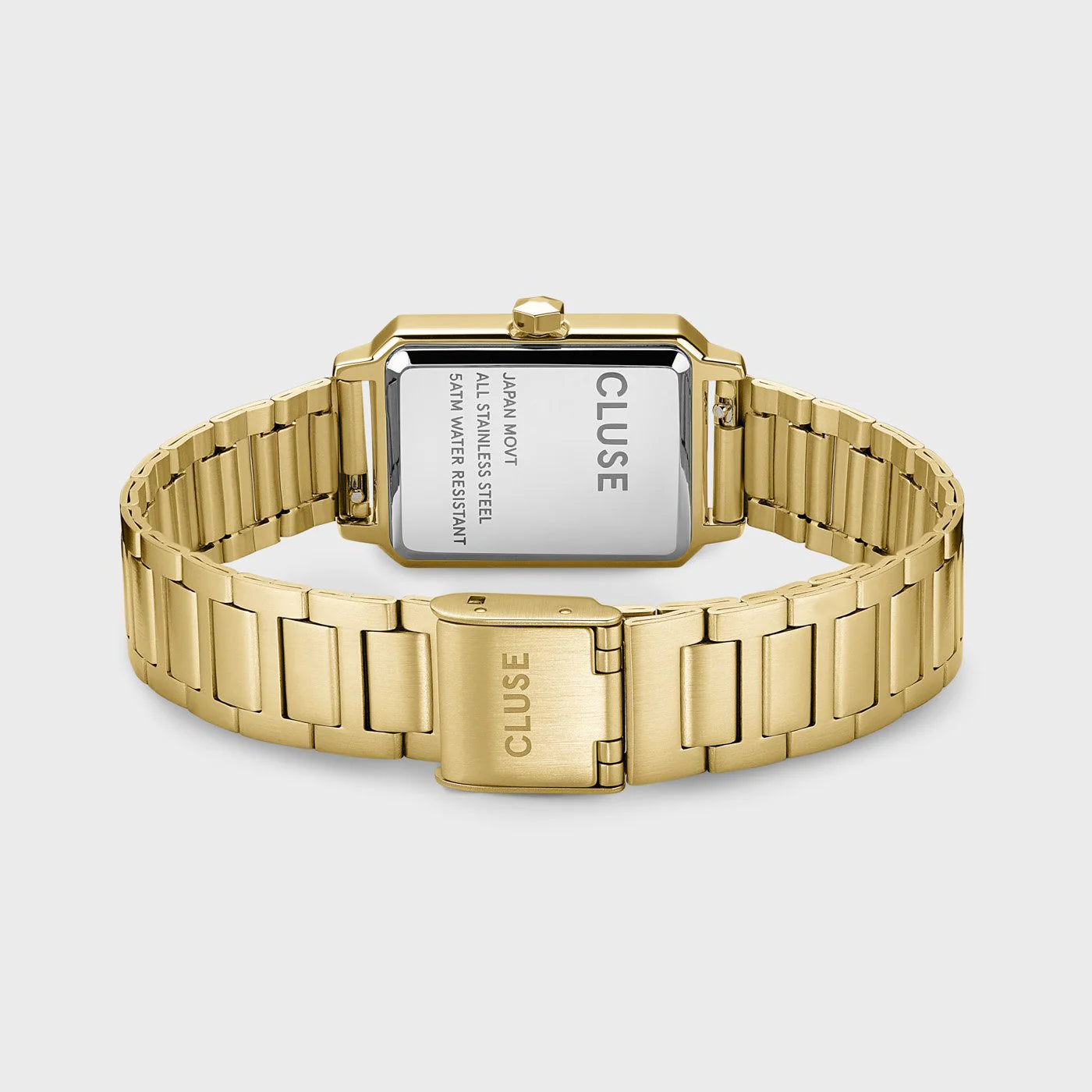 Fluette Watch Steel, Green, Gold Colour