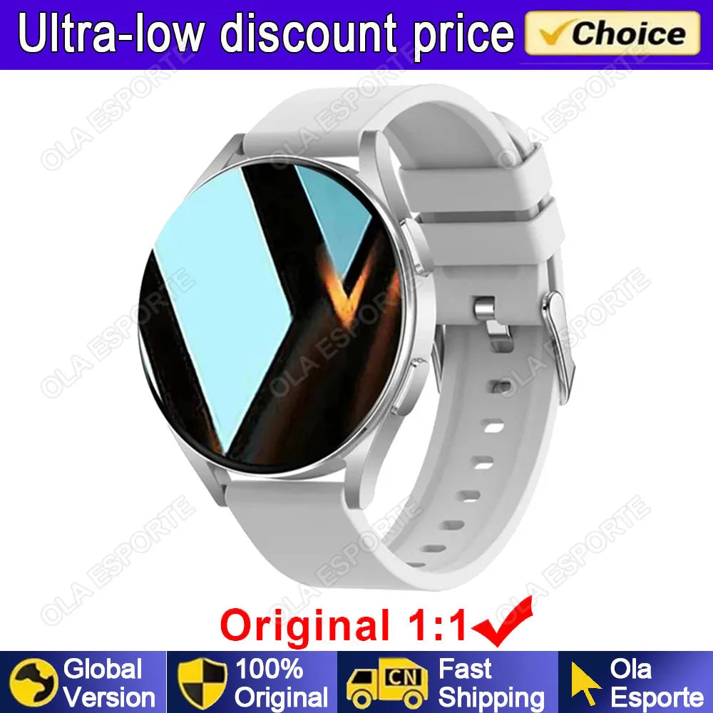 2025 New Bluetooth Call Smart Watch 6 Pro Heart Rate Custom Dials Sport Men Woman Smarthwhatch Health Monitor Smartwatch for Man