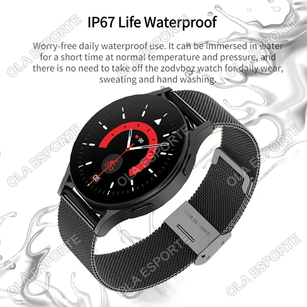 2025 New Bluetooth Call Smart Watch 6 Pro Heart Rate Custom Dials Sport Men Woman Smarthwhatch Health Monitor Smartwatch for Man