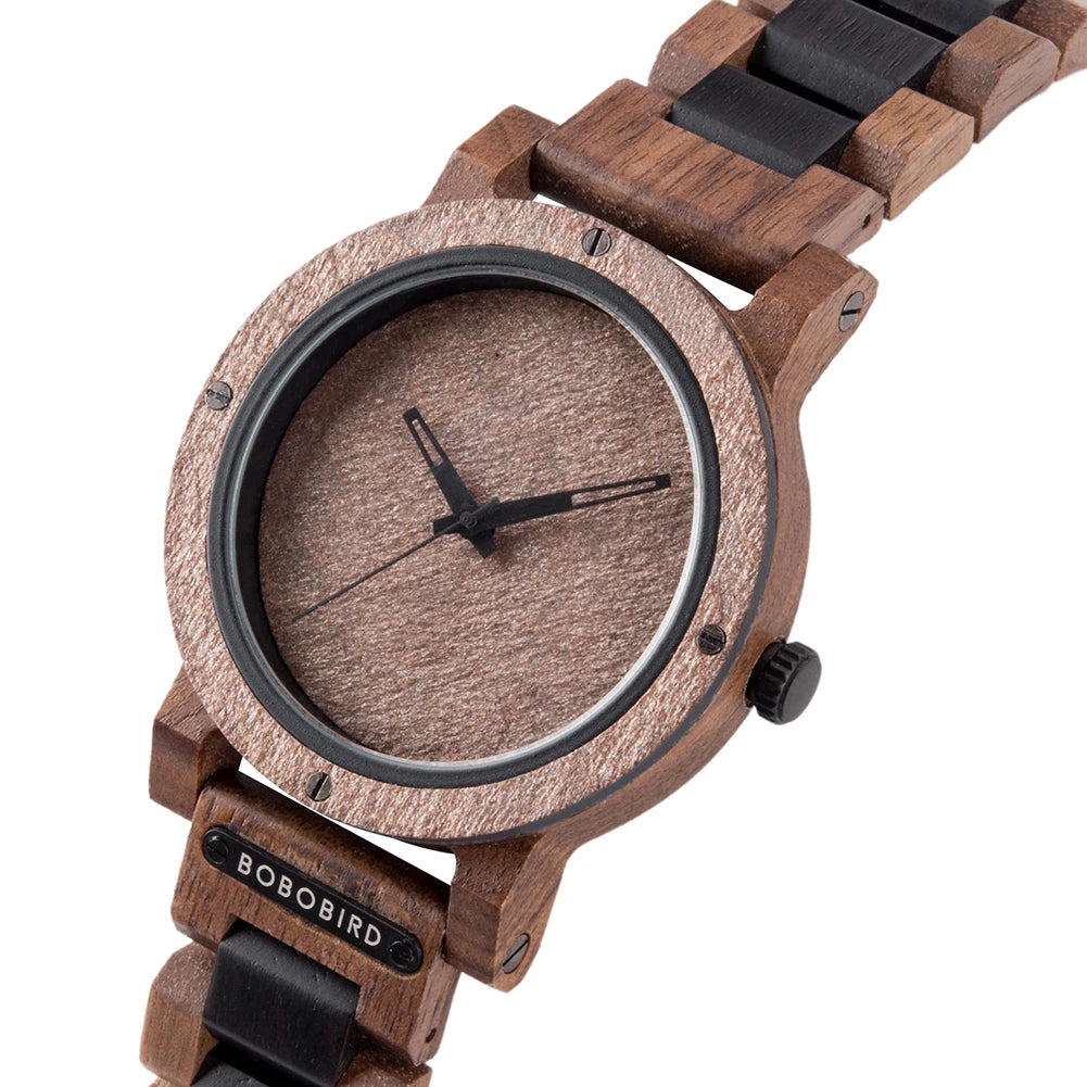 New Design Marble Stone Wooden Watches Men Christmas Gifts Japan Movement Quartz Wristwatches Timepieces Dropshipping