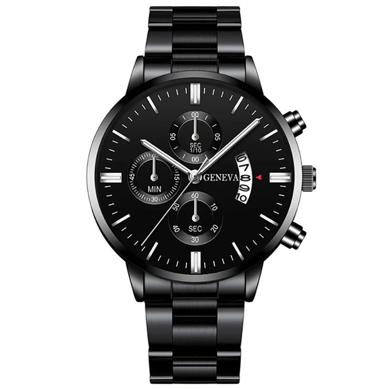 Fashion Men Watch Luxury Calendar Quartz Wrist Watch Mens Business Watches for Man Clock Montre Homme