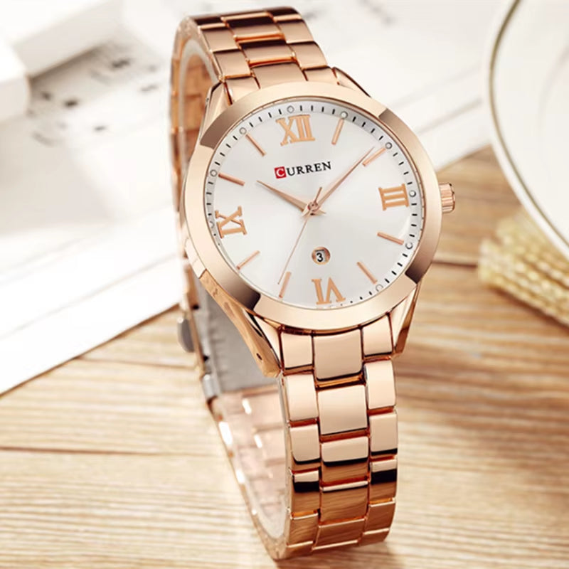 Watch Women Watches Ladies 9007 Steel Women'S Bracelet Watches Female Clock Relogio Feminino Montre Femme