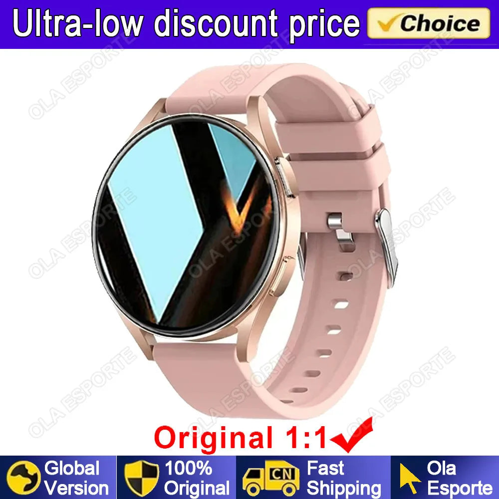 2025 New Bluetooth Call Smart Watch 6 Pro Heart Rate Custom Dials Sport Men Woman Smarthwhatch Health Monitor Smartwatch for Man